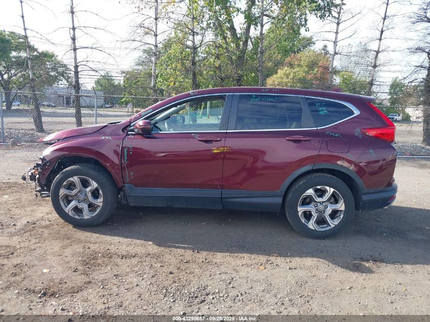 2019 Honda Cr-V Ex VIN: 7FARW2H52KE056452 Lot: 43290657