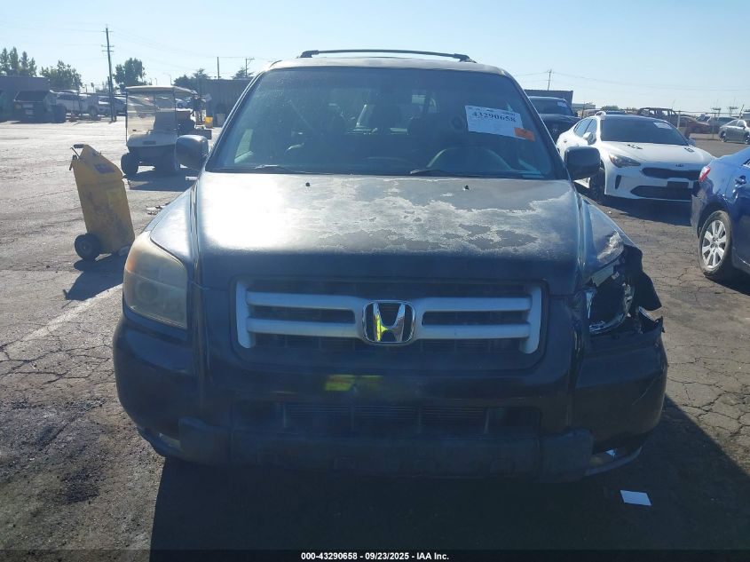 2007 Honda Pilot Ex-L VIN: 5FNYF18587B031547 Lot: 43290658