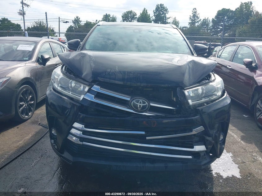 2019 TOYOTA HIGHLANDER LIMITED - 5TDYZRFH0KS309686