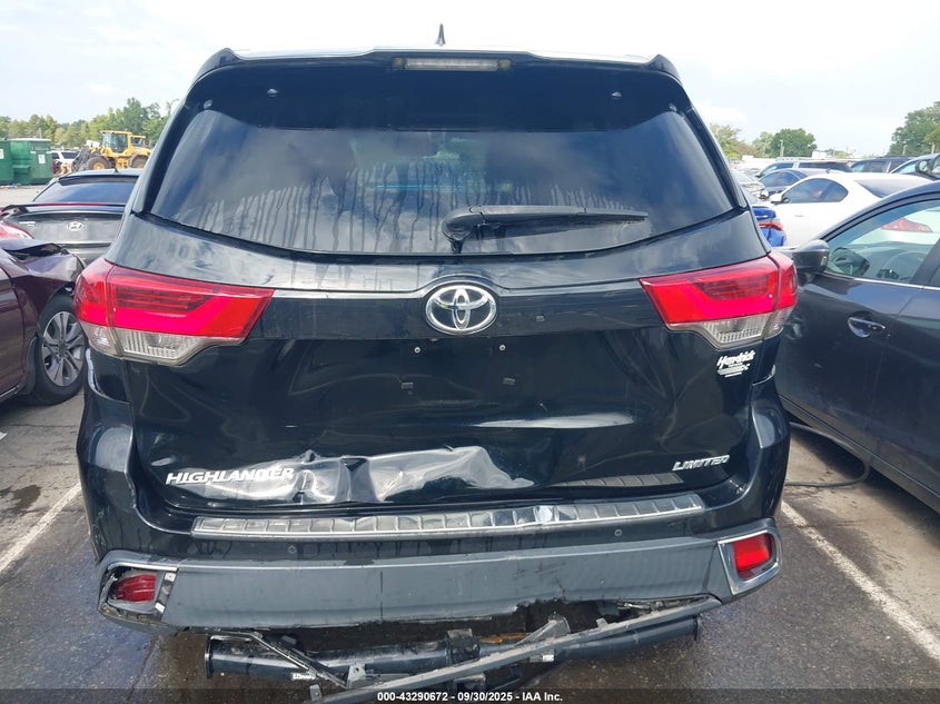 2019 TOYOTA HIGHLANDER LIMITED - 5TDYZRFH0KS309686