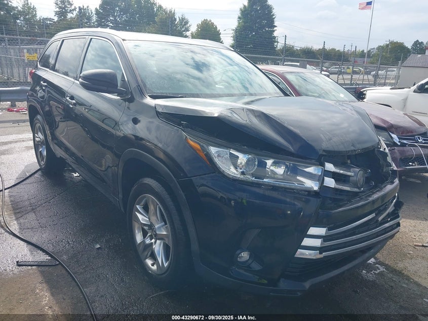 2019 TOYOTA HIGHLANDER LIMITED - 5TDYZRFH0KS309686