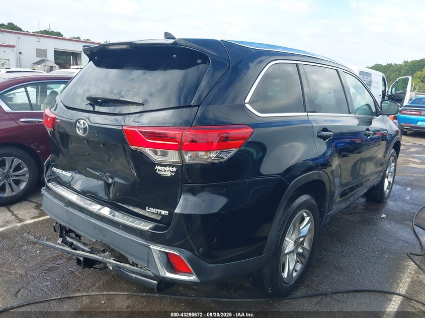 2019 TOYOTA HIGHLANDER LIMITED - 5TDYZRFH0KS309686