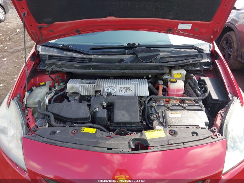 2010 Toyota Prius Ii VIN: JTDKN3DUXA0218019 Lot: 43290682