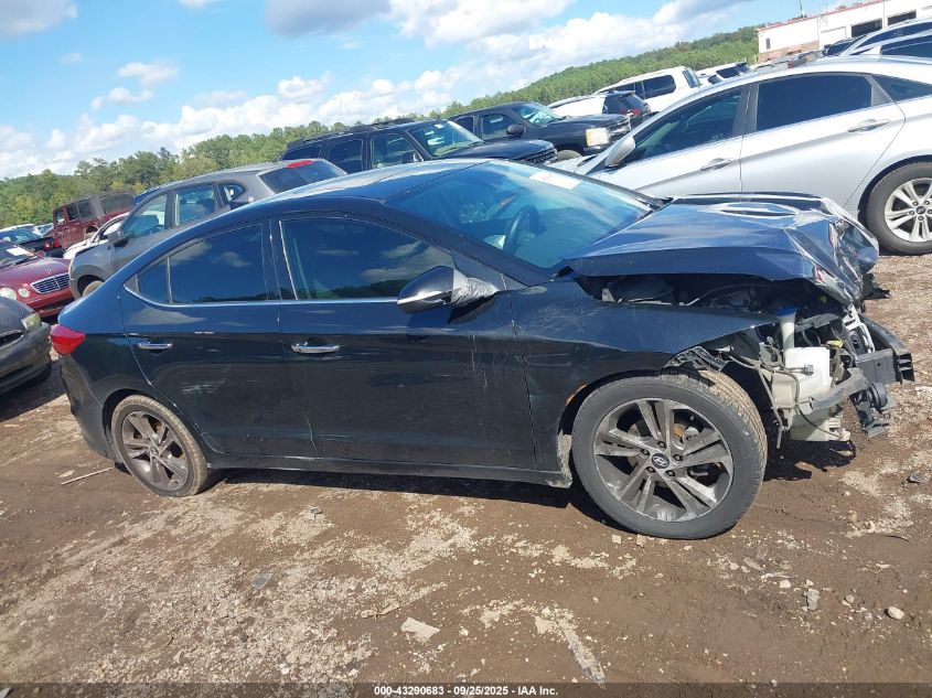 2017 Hyundai Elantra Limited VIN: 5NPD84LF1HH070123 Lot: 43290683