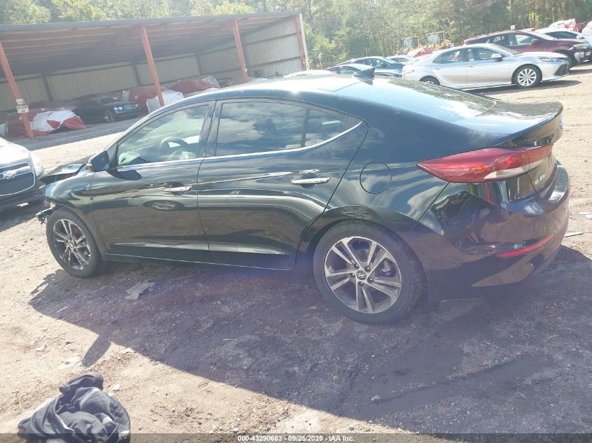 2017 Hyundai Elantra Limited VIN: 5NPD84LF1HH070123 Lot: 43290683