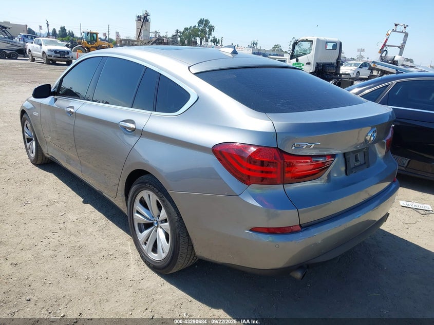 Vin: wba5m2c56ed871950, lot: 43785291, bmw 535i gran turismo 20143