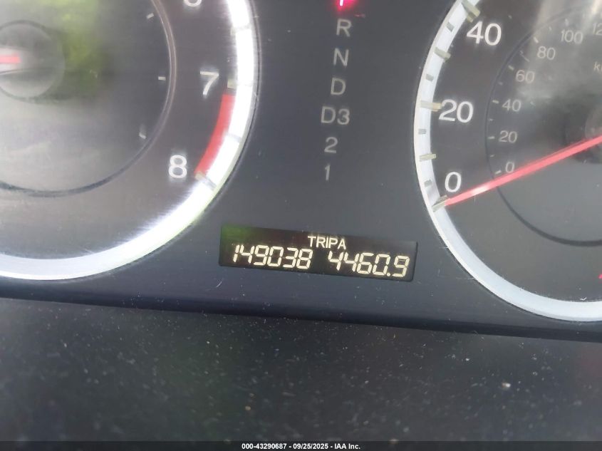 2009 Honda Accord 2.4 Ex-L VIN: 1HGCP26879A072646 Lot: 43290687