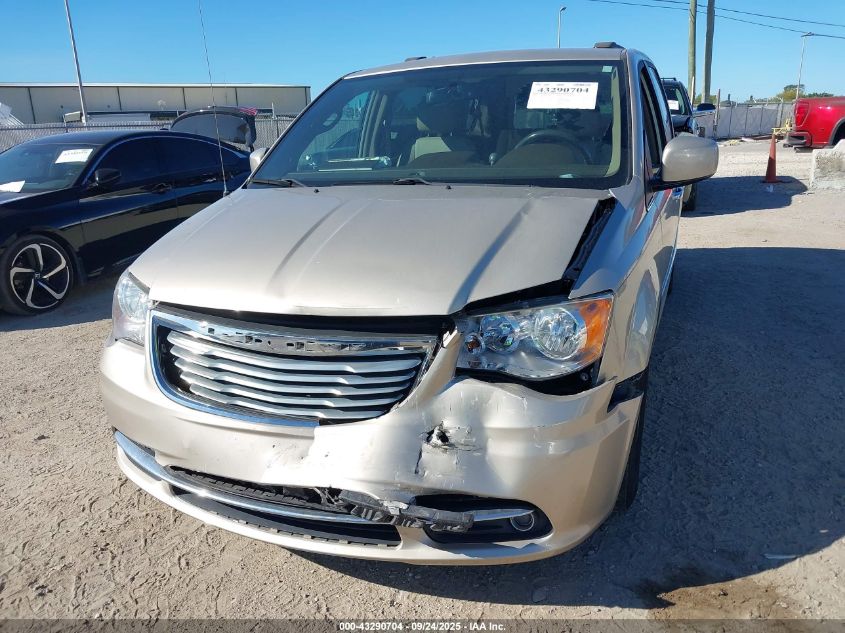 2016 Chrysler Town & Country Touring VIN: 2C4RC1BG1GR149127 Lot: 43290704