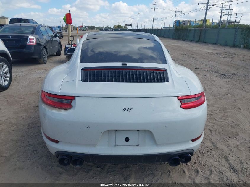 2017 Porsche 911 Carrera/Carrera 4 VIN: WP0AA2A9XHS108085 Lot: 43290717