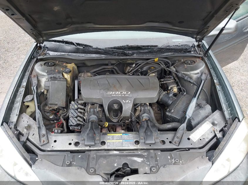 2005 Pontiac Grand Prix VIN: 2G2WP542251296315 Lot: 43290720