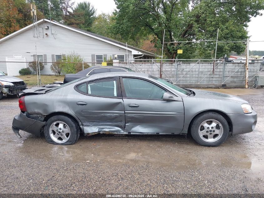 2005 Pontiac Grand Prix VIN: 2G2WP542251296315 Lot: 43290720