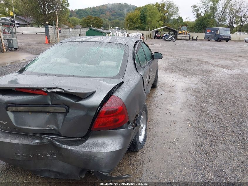 2005 Pontiac Grand Prix VIN: 2G2WP542251296315 Lot: 43290720