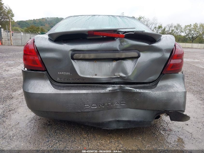 2005 Pontiac Grand Prix VIN: 2G2WP542251296315 Lot: 43290720
