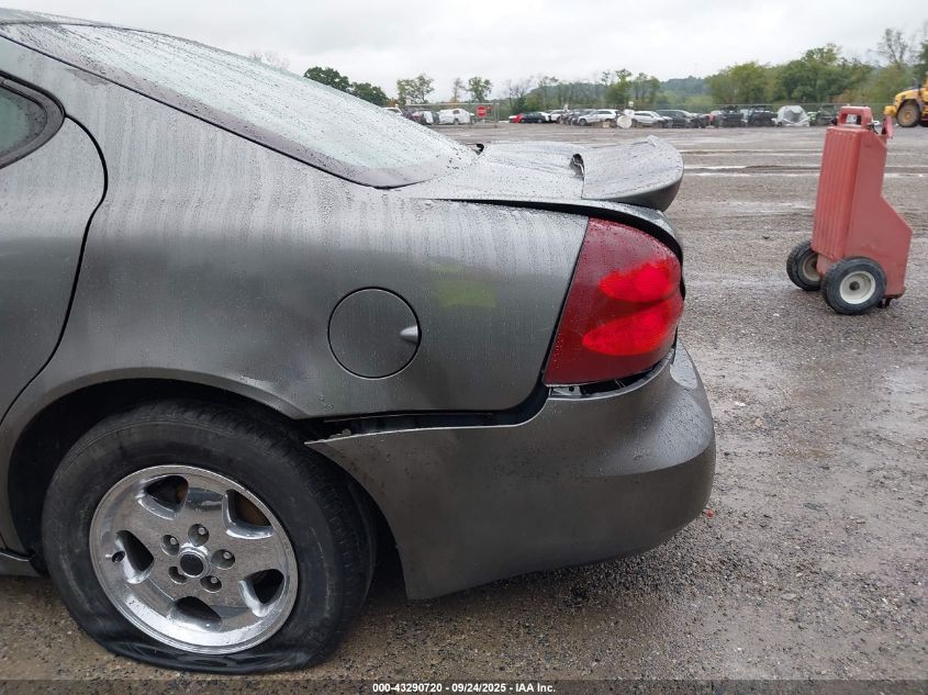 2005 Pontiac Grand Prix VIN: 2G2WP542251296315 Lot: 43290720