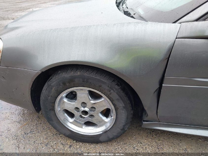 2005 Pontiac Grand Prix VIN: 2G2WP542251296315 Lot: 43290720