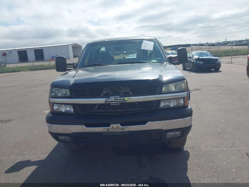 2003 Chevrolet Silverado 1500 Ls VIN: 2GCEK19T631174196 Lot: 43290726