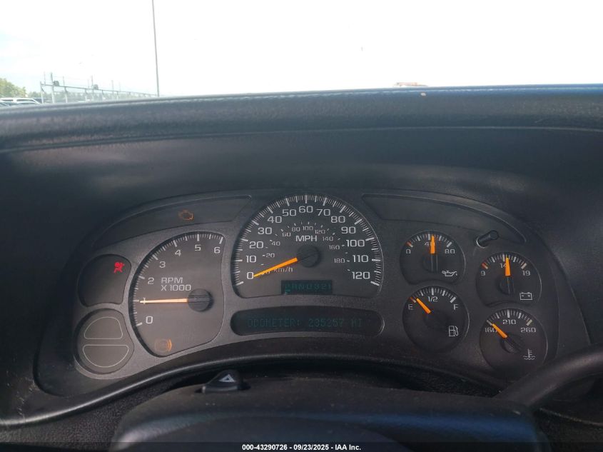 2003 Chevrolet Silverado 1500 Ls VIN: 2GCEK19T631174196 Lot: 43290726