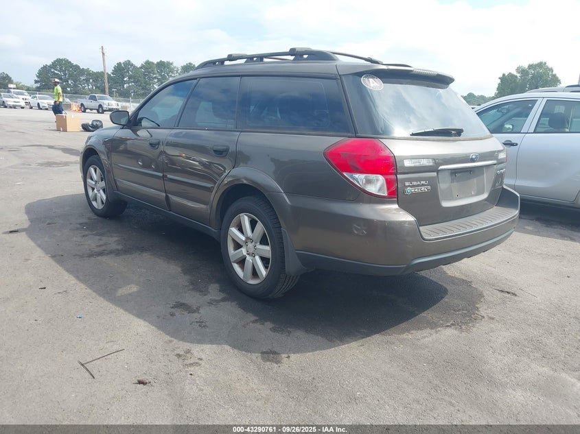 2009 Subaru Outback 2.5I brown wagon gasoline 4S4BP61CX97312522 photo #4