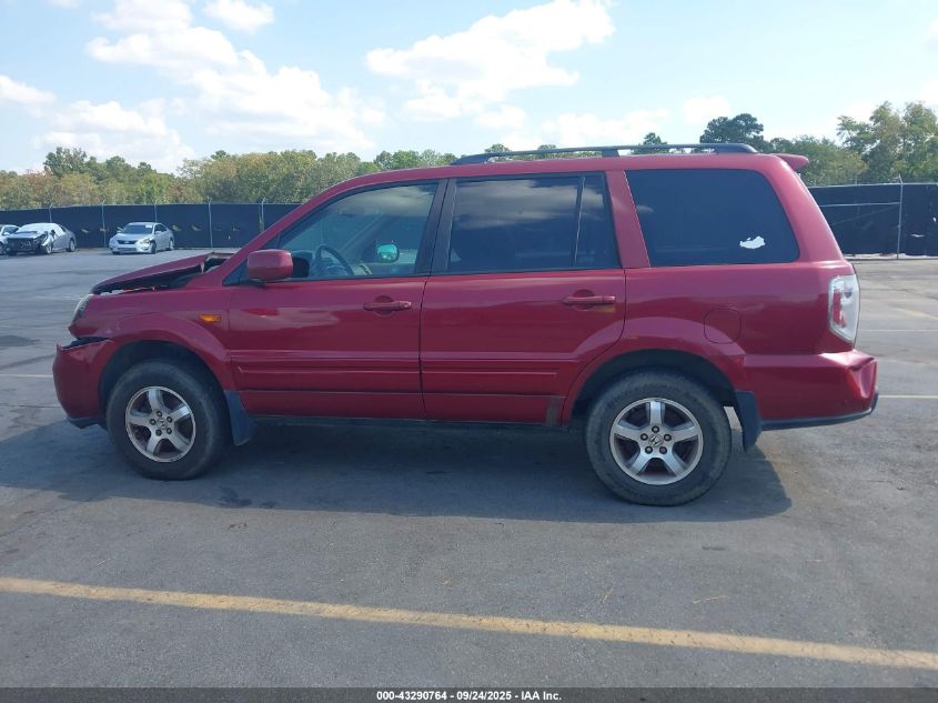 2006 Honda Pilot Ex VIN: 5FNYF28406B033823 Lot: 43290764