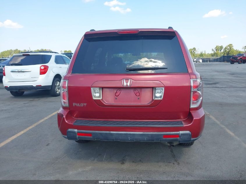 2006 Honda Pilot Ex VIN: 5FNYF28406B033823 Lot: 43290764