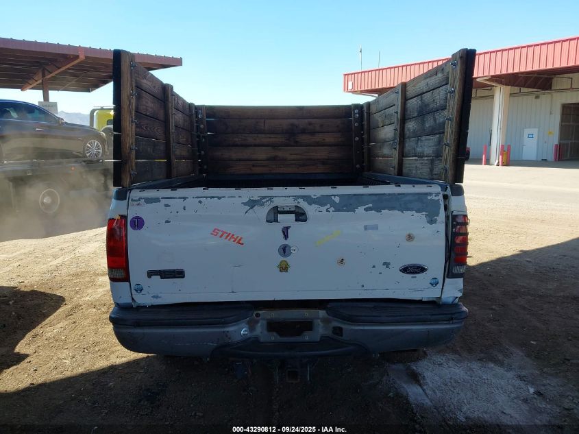 1999 Ford F-250 Lariat/Xl/Xlt VIN: 1FTNX20LXXEB16018 Lot: 43290812