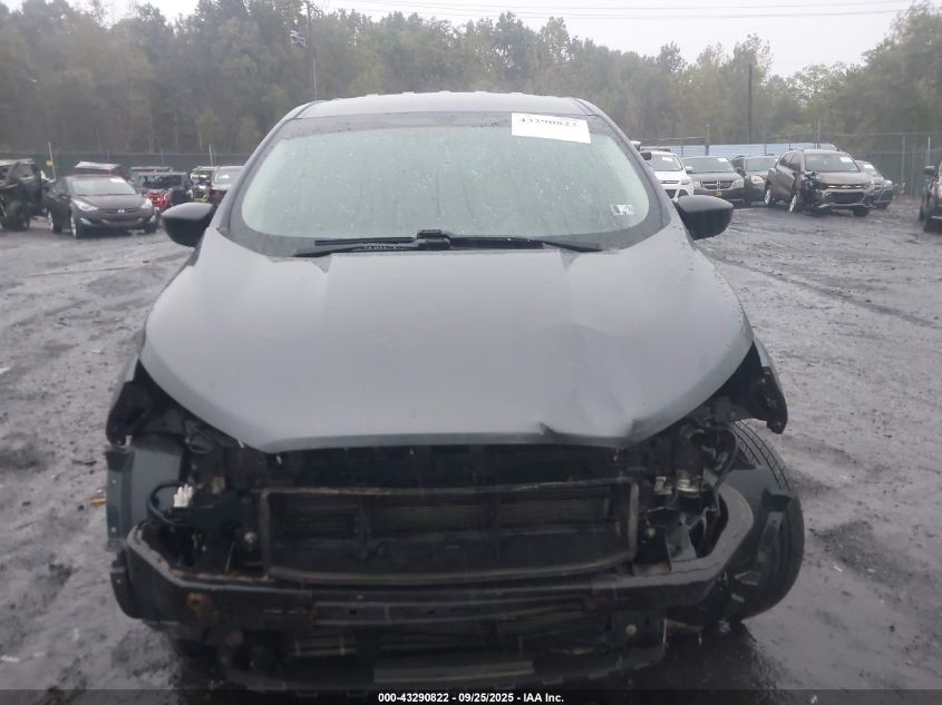 2019 Ford Ecosport S VIN: MAJ6S3FL5KC292212 Lot: 43290822