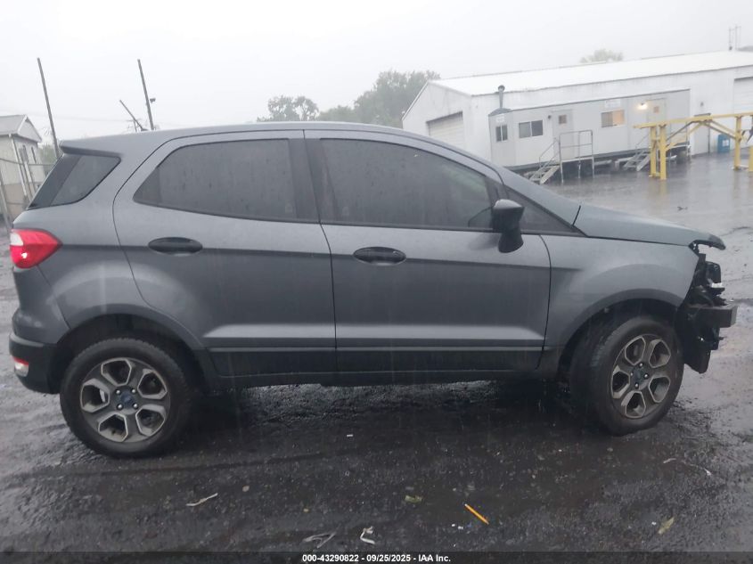 2019 Ford Ecosport S VIN: MAJ6S3FL5KC292212 Lot: 43290822