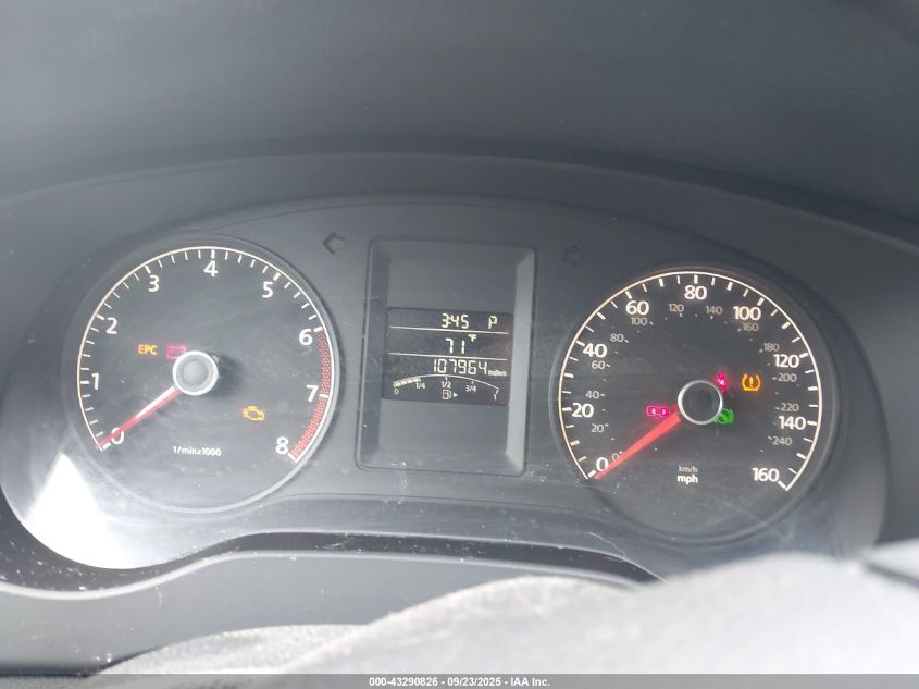 2011 Volkswagen Jetta 2.5L Se VIN: 3VWDZ7AJ2BM011568 Lot: 43290826