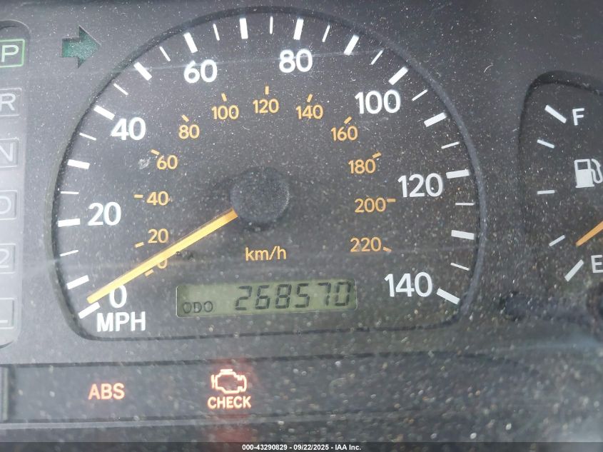 1998 Toyota Avalon Xl VIN: 4T1BF18B1WU269947 Lot: 43290829