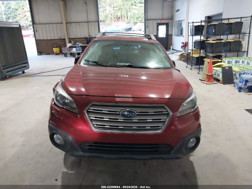 2017 Subaru Outback 2.5I Limited VIN: 4S4BSANC3H3393445 Lot: 43290864