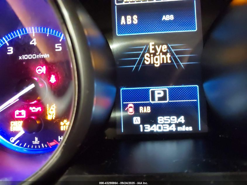 2017 Subaru Outback 2.5I Limited VIN: 4S4BSANC3H3393445 Lot: 43290864