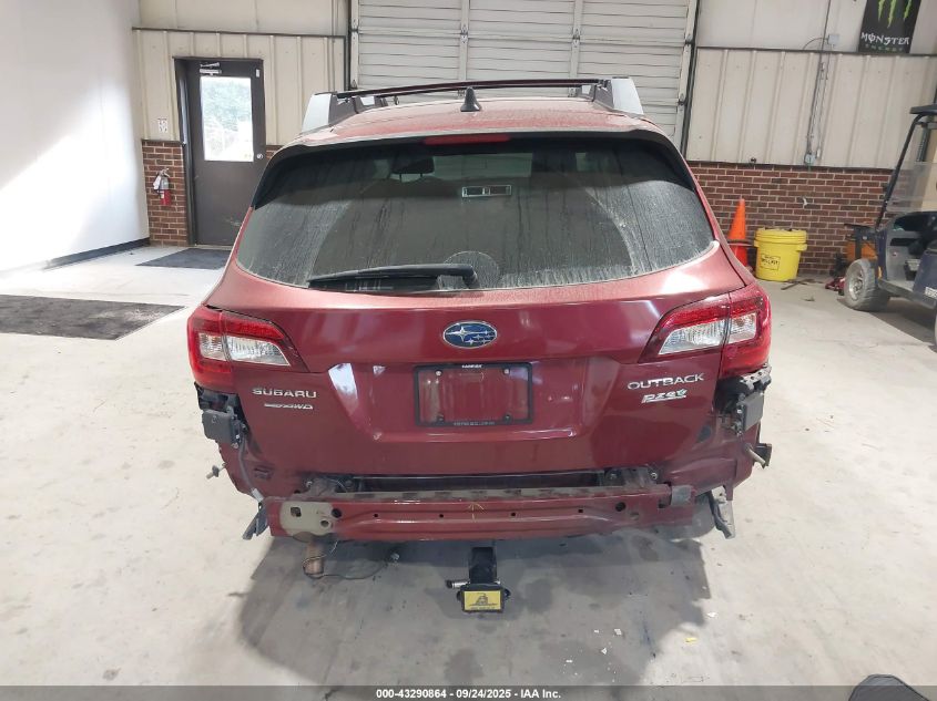 2017 Subaru Outback 2.5I Limited VIN: 4S4BSANC3H3393445 Lot: 43290864