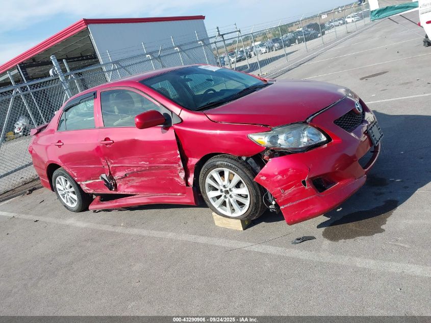2009 Toyota Corolla Le VIN: JTDBL40E79J045222 Lot: 43290906