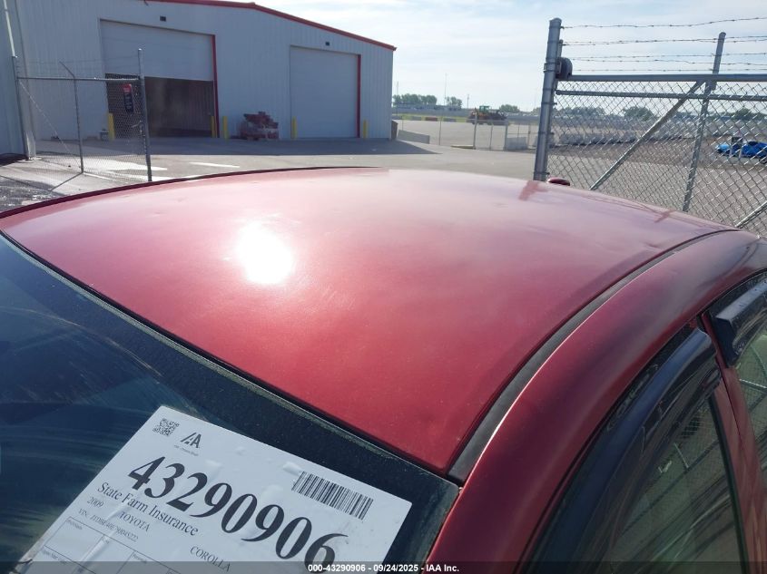 2009 Toyota Corolla Le VIN: JTDBL40E79J045222 Lot: 43290906