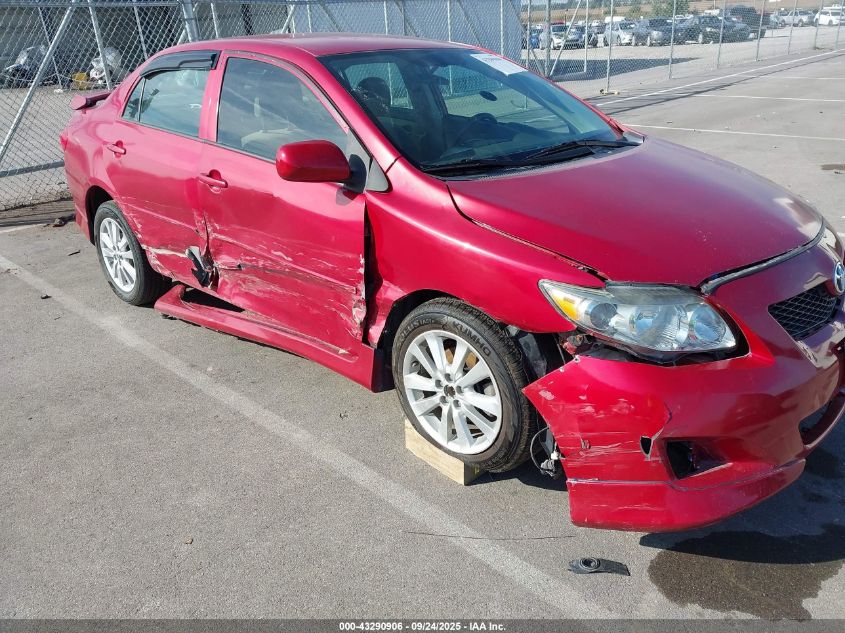 2009 Toyota Corolla Le VIN: JTDBL40E79J045222 Lot: 43290906