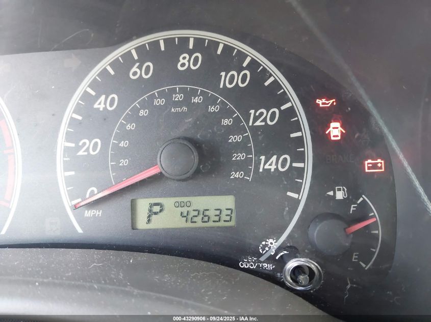 2009 Toyota Corolla Le VIN: JTDBL40E79J045222 Lot: 43290906