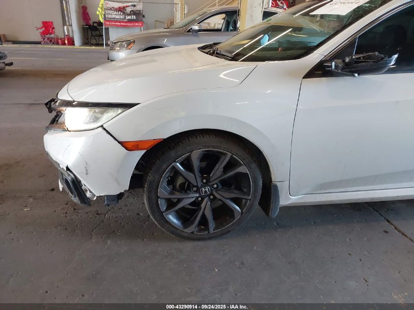 2019 Honda Civic Sport VIN: 19XFC2F86KE029250 Lot: 43290914