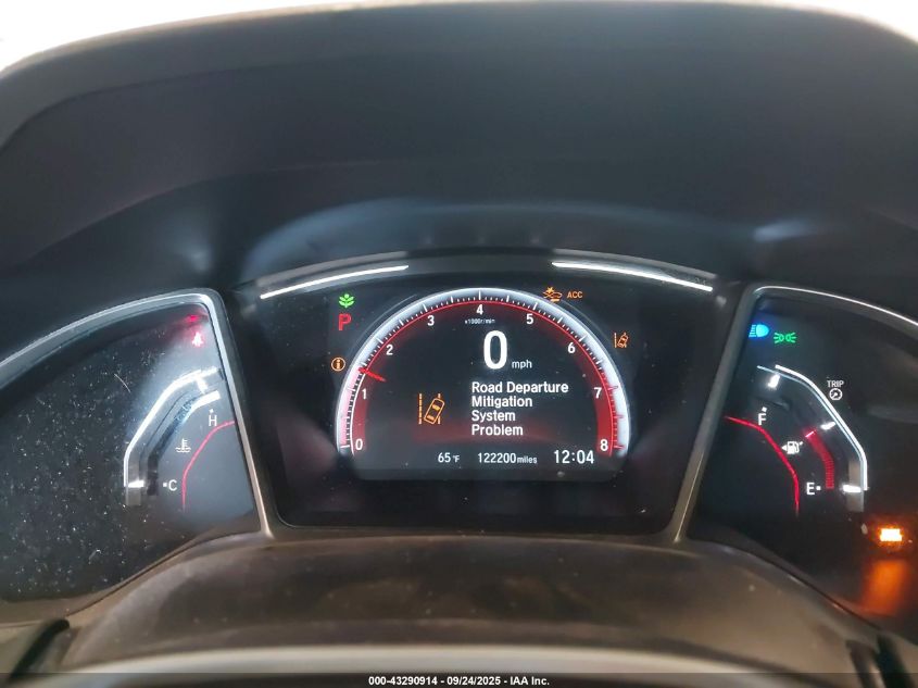 2019 Honda Civic Sport VIN: 19XFC2F86KE029250 Lot: 43290914