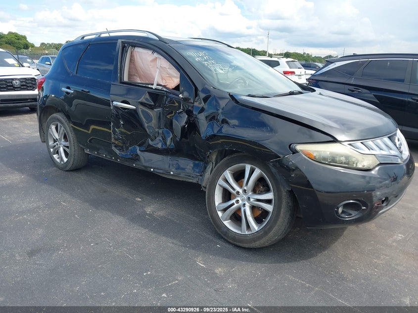 JN8AZ18W29W153938 2009 Nissan Murano Le auction photo 1