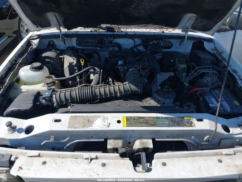 2003 Ford Ranger Xl/Xlt VIN: 1FTYR10D43PB25452 Lot: 43290930