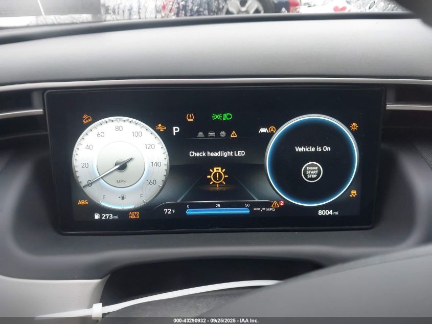 2023 Hyundai Tucson Sel VIN: 5NMJFCAE7PH252384 Lot: 43290932