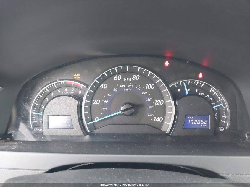 2012 Toyota Camry Xle V6 VIN: 4T1BK1FK3CU505959 Lot: 43290935