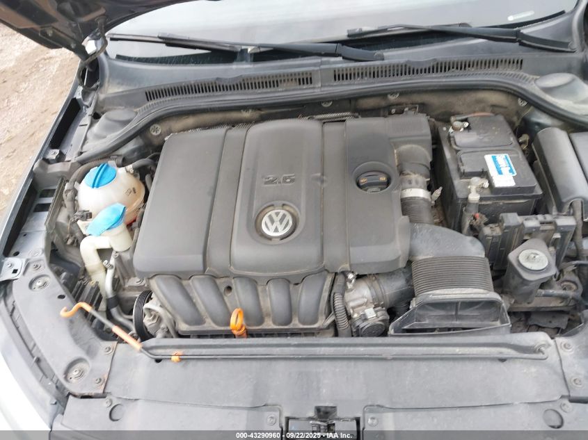 2012 Volkswagen Jetta 2.5L Se VIN: 3VWDX7AJ4CM303262 Lot: 43290960