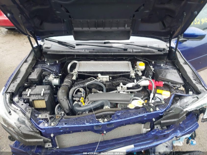 2022 Subaru Wrx VIN: JF1VBAA65N9009598 Lot: 43291001