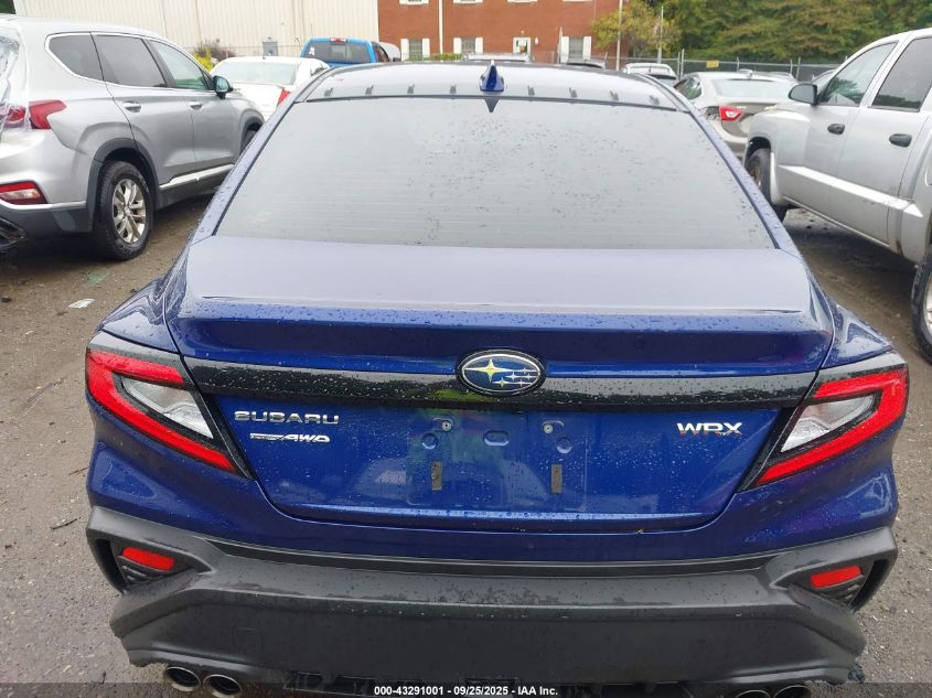 2022 Subaru Wrx VIN: JF1VBAA65N9009598 Lot: 43291001