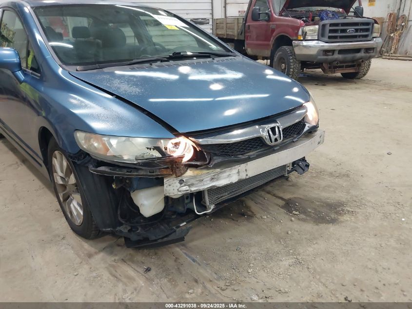 2010 Honda Civic Ex-L VIN: 2HGFA1F98AH550631 Lot: 43291038