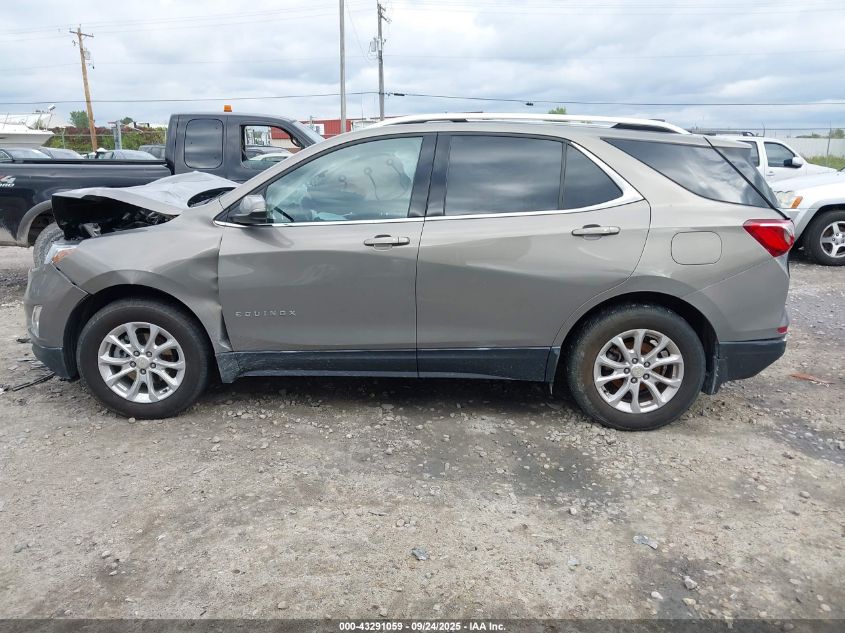 2018 Chevrolet Equinox Lt VIN: 3GNAXSEV5JS598474 Lot: 43291059