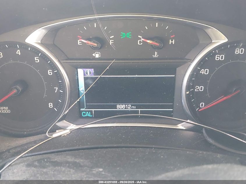 2018 Chevrolet Equinox Lt VIN: 3GNAXSEV5JS598474 Lot: 43291059