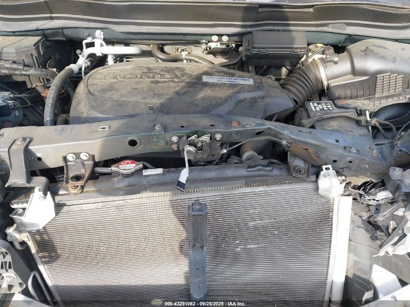 2017 Honda Pilot Ex-L VIN: 5FNYF6H88HB013980 Lot: 43291062