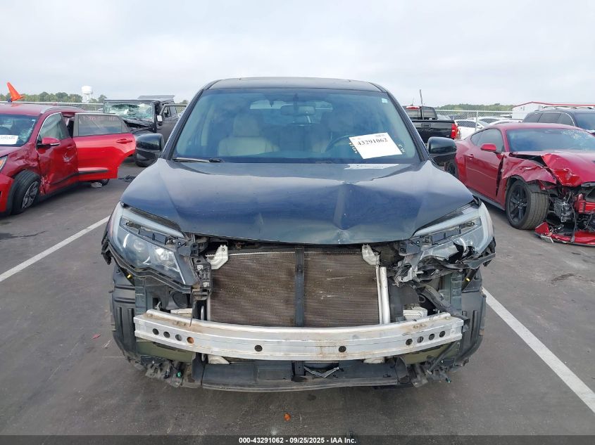 2017 Honda Pilot Ex-L VIN: 5FNYF6H88HB013980 Lot: 43291062